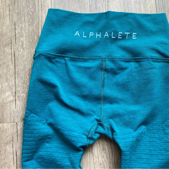 Turquoise Alphalete Leggings - Picture 9 of 9